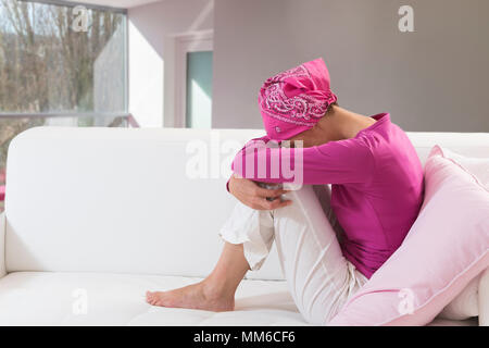 Krebs FRAU Stockfoto