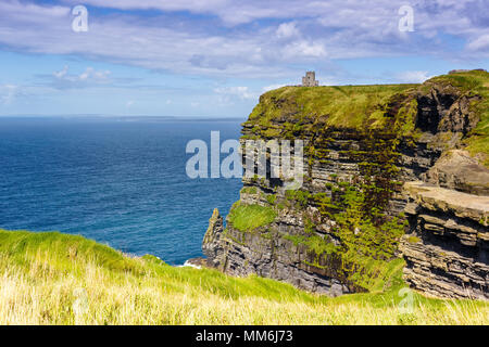 Die Klippen von Moher Irland reisen Reisen Meer Natur Tourismus den Atlantischen Ozean Stockfoto