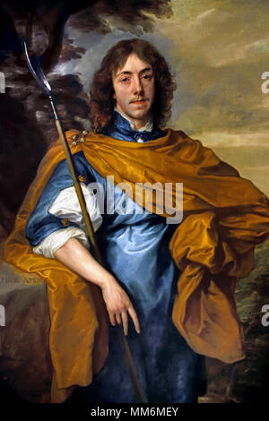 Lord George Stuart, Ca. 1638. von Sir Anthony Van Dyck 1599 - 1641 war ein flämischer Maler Antwerp Flandern Belgien 17. Jahrhundert, 17. Jahrhundert, (UK, United Kingdom, England, English, British, Großbritannien), Lord George Stuart, Stockfoto