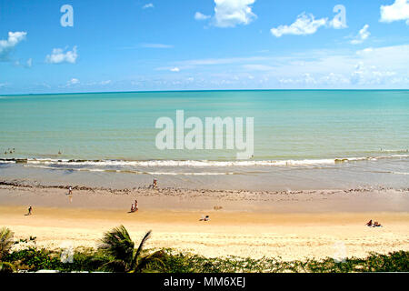 Strand von Bessa, Cabo Branco, Joao Pessoa, Paraíba, Brasilien Stockfoto