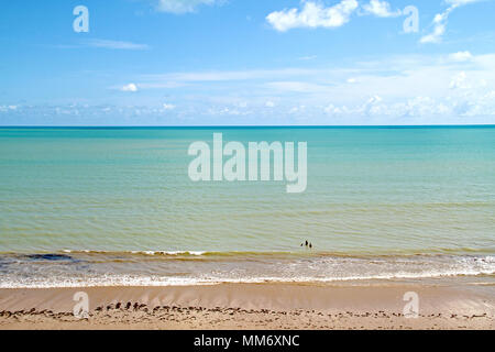 Strand von Bessa, Cabo Branco, Joao Pessoa, Paraíba, Brasilien Stockfoto