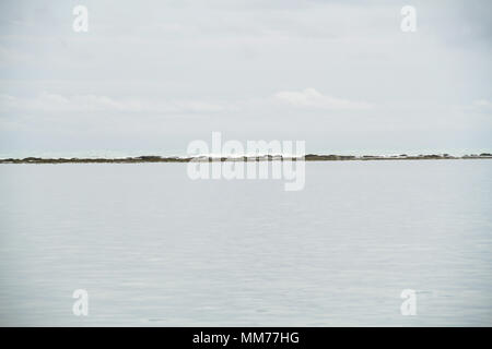 Der Bereich Vermelha Insel, Areia Vermelha Strand, Areia Vermelha Marine State Park, Cabedelo, Paraiba, Brasilien Stockfoto