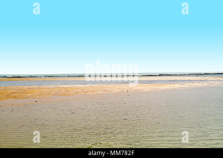 Der Bereich Vermelha Insel, Areia Vermelha Strand, Areia Vermelha Marine State Park, Cabedelo, Paraiba, Brasilien Stockfoto