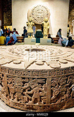 Mexiko-Stadt, Polanco, lateinamerikanische lateinamerikanische ethnische Minderheit, Immigranten, Mexikaner, Museo Nacional de Antropologia National Museum of Anthropology, Stockfoto