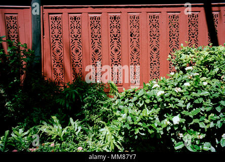 Jim Thompson Haus in Bangkok, Thailand in Südostasien im Fernen Osten. Geschichte Historisches Gebäude Architektur Reisen Stockfoto