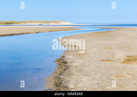 Landschaft Texel, Niederlande Stockfoto