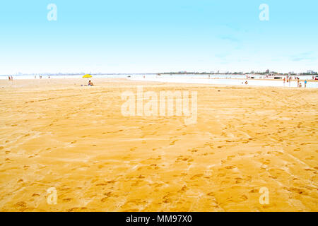 Areia Vermelha Insel, Areia Vermelha Strand, Areia Vermelha Marine State Park, Cabedelo, Paraiba, Brasilien Stockfoto