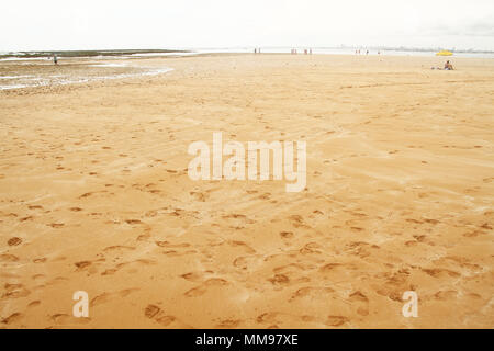 Areia Vermelha Insel, Areia Vermelha Strand, Areia Vermelha Marine State Park, Cabedelo, Paraiba, Brasilien Stockfoto