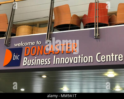 Doncaster BIC Business Innovation Centre, South Yorkshire, zehn Pfund gehen, Doncaster DN4 5HX, England Stockfoto