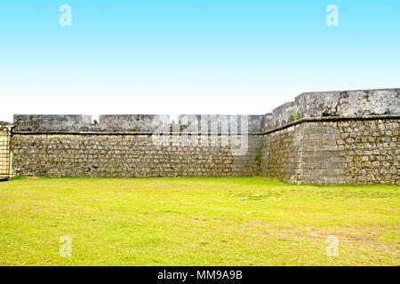 Forte de Santa Catarina do Cabedelo, Festung St. Katharina, Cabedelo, Paraiba, Brasilien Stockfoto