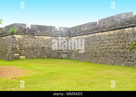 Forte de Santa Catarina do Cabedelo, Festung St. Katharina, Cabedelo, Paraiba, Brasilien Stockfoto