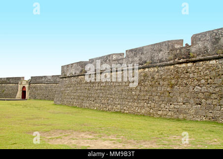 Forte de Santa Catarina do Cabedelo, Festung St. Katharina, Cabedelo, Paraiba, Brasilien Stockfoto