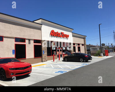 Autozone Stores in San Jose Kalifornien Stockfoto