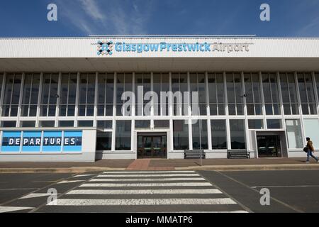 Glasgow Prestwick, Schottland, Großbritannien Stockfoto