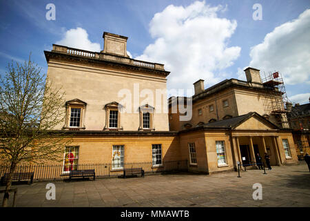 Badewanne Montage Zimmer inklusive Fashion Museum Badewanne England Großbritannien Stockfoto