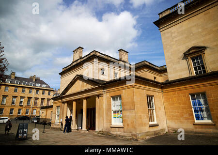 Badewanne Montage Zimmer inklusive Fashion Museum Badewanne England Großbritannien Stockfoto