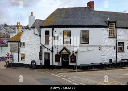 St Ives, Cornwall, Großbritannien - 13 April 2018: "Die Sloop Inn", einem traditionellen Real Ale Pub in der Cornish Fischerdorf St Ives Stockfoto