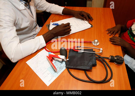 Bweyale medizinisches Zentrum. Stockfoto