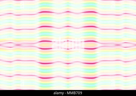Abstrakte Muster der Gradient bunten Streifen, wellenförmigen Design. Stockfoto