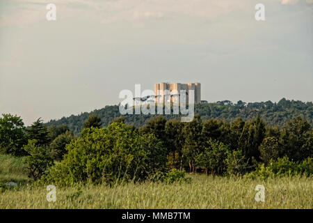 Castel del Monte, Schloss in Apulien, Italien Stockfoto