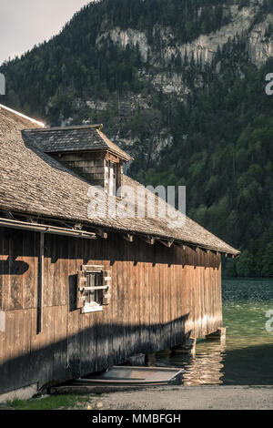 Haus am See Stockfoto