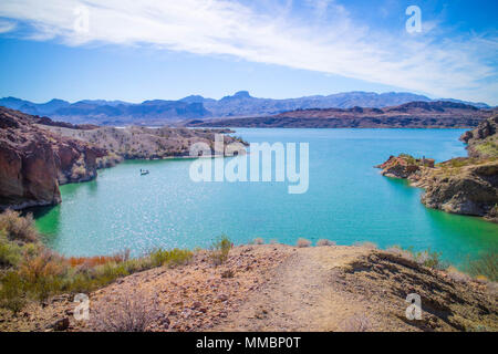 Einen majestätischen Blick auf Balanced Rock Cove Stockfoto