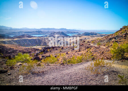 Mit Blick auf Blick auf Sara's Crack Trail Stockfoto