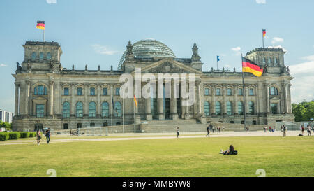 Reichstag, Berlin, Deutschland. Stockfoto