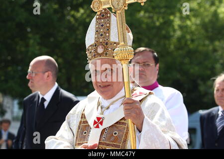 Mai 24, 2009 - Cassino - Frosinone - Italien - Der Besuch von Papst Benedikt XVI. in Cassino Stockfoto