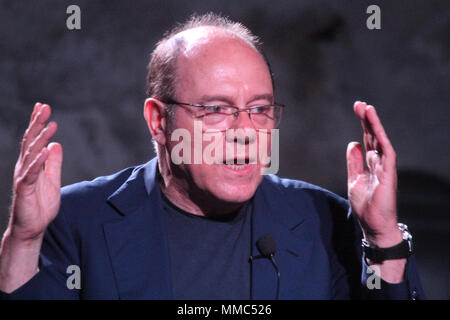 Carlo Verdone in Roccasecca Gast des Abends treffen mit dem Thema Juli 25, 2014 Stockfoto