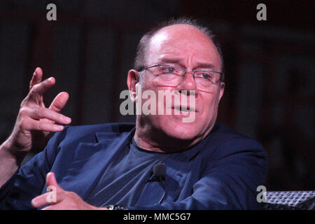 Carlo Verdone in Roccasecca Gast des Abends treffen mit dem Thema Juli 25, 2014 Stockfoto