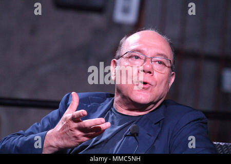 Carlo Verdone in Roccasecca Gast des Abends treffen mit dem Thema Juli 25, 2014 Stockfoto