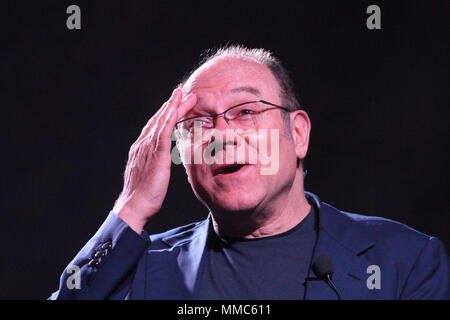 Carlo Verdone in Roccasecca Gast des Abends treffen mit dem Thema Juli 25, 2014 Stockfoto