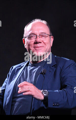 Carlo Verdone in Roccasecca Gast des Abends treffen mit dem Thema Juli 25, 2014 Stockfoto