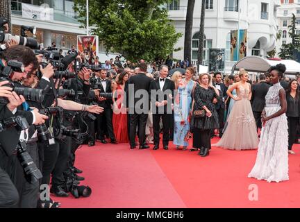 Cannes, Frankreich, 10. Mai 2018. Lupita Nyong'o Schauspielerin Sorry Engel. Premiere 71 St Cannes Film Festival Cannes, Frankreich, 10. Mai 2018 Dja 759 Credit: Allstar Bildarchiv/Alamy leben Nachrichten Stockfoto