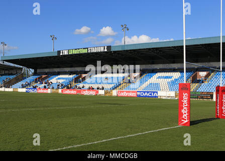 Wakefield, Yorkshire, UK. 10. Mai 2018, L.D. Ernährung Stadion, England; Ladbrokes Challenge Cup Runde 6, Rugby League, Featherstone Rover v-Rumpf FC; Quelle: News Images/Alamy leben Nachrichten Stockfoto