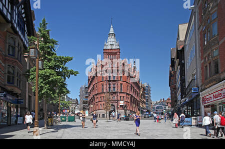 King Street, Queen Street, Nottingham Stockfoto