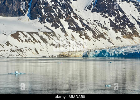 Svalbarden Fjorde Magdalenafjord Stockfoto