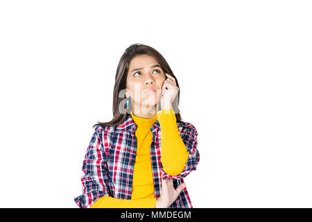 Lächelnd Eine junge Frau Student Holding Bücher Bildung Stockfoto