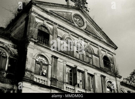 Das Old Customs House baufälligen Gebäude in Bangkok in Thailand in Südostasien im Fernen Osten. Architektur Geschichte historische Verfall Colonial Stockfoto