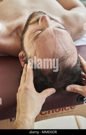 MASSAGE Stockfoto