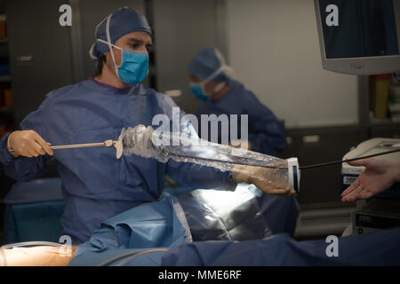 Endometriose PRÜFUNG Stockfoto