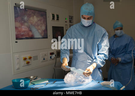 Nierentransplantation Stockfoto