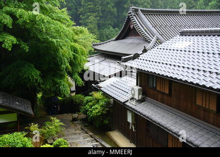 Japanische Haus in Ohara Dorf in der Nähe von Kyoto Stockfoto