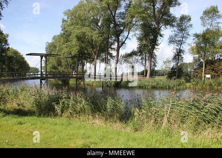 Damse Vaart, Westflandern, Belgien Stockfoto