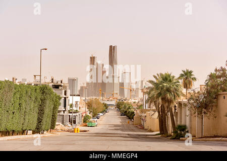 Die neuen KAFD Komplex in Riad, Saudi-Arabien. Stockfoto