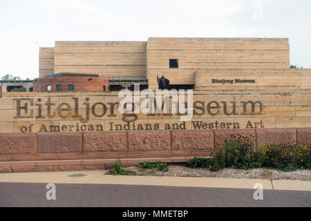 Eiteljorg Museum der Amerikanischen Indianer und Western art Indianapolis Indiana Stockfoto