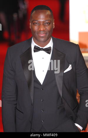 Adewale Akinnuoye-Agbaje besucht die 2012 Orange British Academy Film Awards am Royal Opera House, Covent Garden, London, 12. Februar 2012, - - - Bild von: © Paul Cunningham Stockfoto