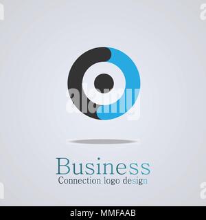 Business Logo, Kreis Design, Vector Icons. Stock Vektor