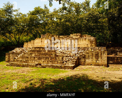 Archäologische Stätte Copan in Honduras Stockfoto